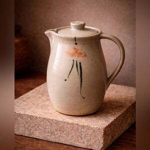 Signed 1972 New Hazelton Pottery Teapot | Hand-Thrown Studio Ceramic